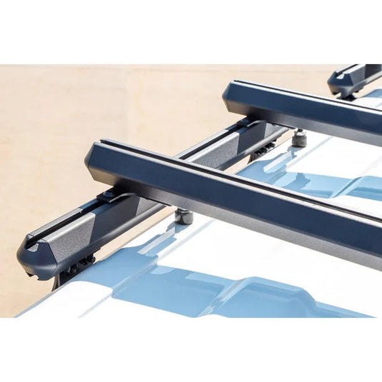 Dee Zee DZ4463JP 24" Front Aluminum Roof Rack for 07-21 Jeep Wrangler JK, JL, & Gladiator JT