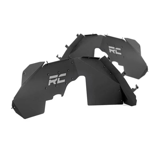 Rough Country 1195V Front Inner Fender Liners for 07-18 Jeep Wrangler JK with Vertex Shocks