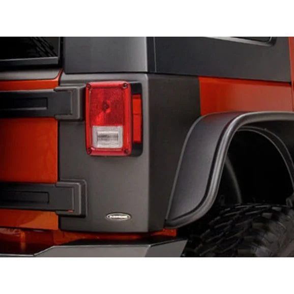 Load image into Gallery viewer, Bushwacker 14010 TrailArmor Rear Corners Guards for 07-18 Jeep Wrangler Unlimited JK 4 Door
