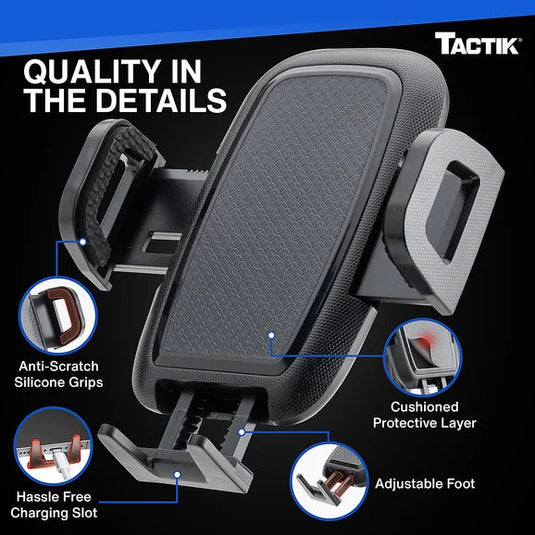 TACTIK SLT-JK987 Universal Cup Holder Cell Phone Mount