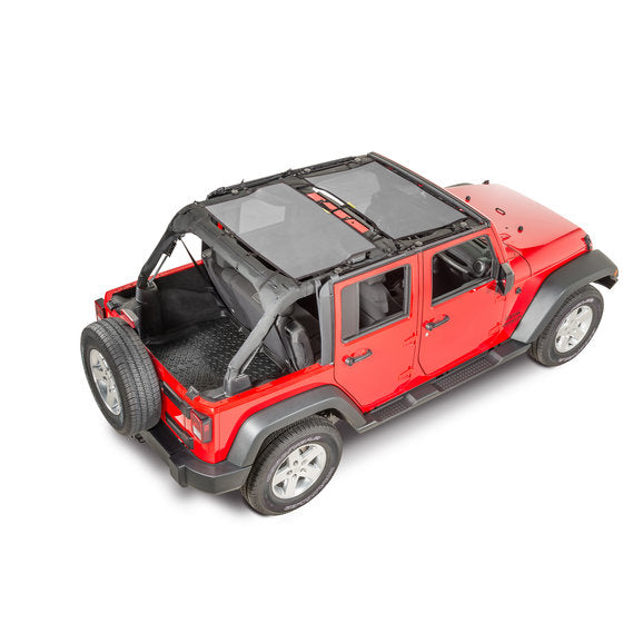 Load image into Gallery viewer, Dirtydog 4X4 Front &amp; Rear Sun Screen for 07-18 Jeep Wrangler Unlimited JK 4 Door
