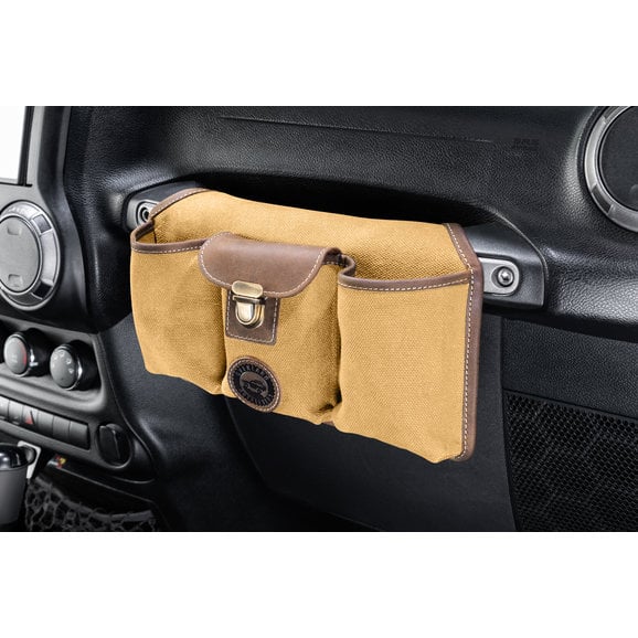 Load image into Gallery viewer, Overland Outfitters Grab Bar Pockets for 76-24 Jeep CJ, Wrangler YJ, TJ, JK, JL &amp; Gladiator JT
