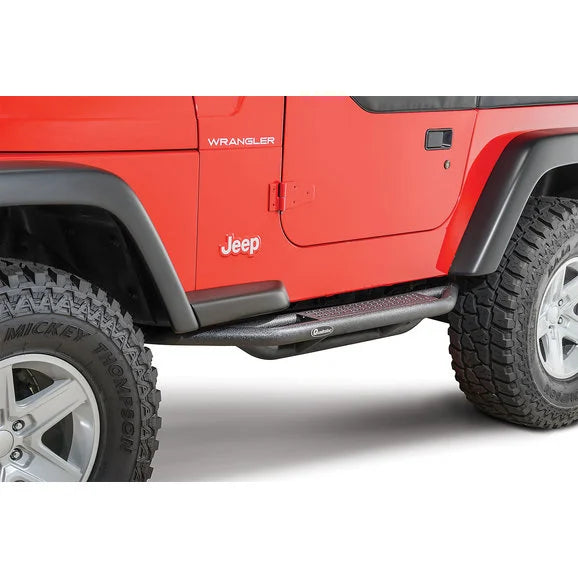 Load image into Gallery viewer, Quadratec QRC Side Armor with Step for 87-06 Jeep Wrangler YJ &amp; TJ
