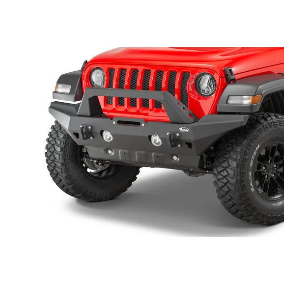 Quadratec Brute Strength™ Winch Bumper for 18-24 Jeep Wrangler JL & Gladiator JT