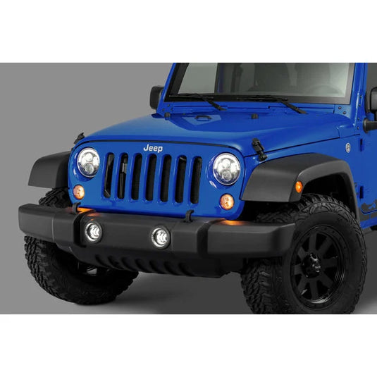 J.W. Speaker 6145 J2 Series LED Fog Lights for 07-18 Jeep Wrangler JK