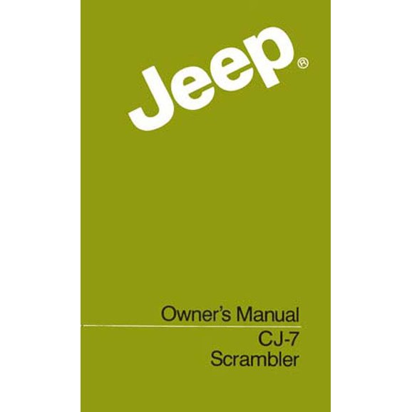 Load image into Gallery viewer, Bishko Automotive Literature Factory Authorized Owners Manuals for 72-86 CJ Jeep Models
