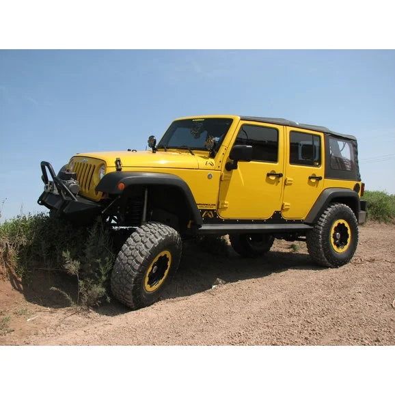 Load image into Gallery viewer, Fab Fours Rock Sliders for 07-18 Jeep Wrangler Unlimited JK 4 Door
