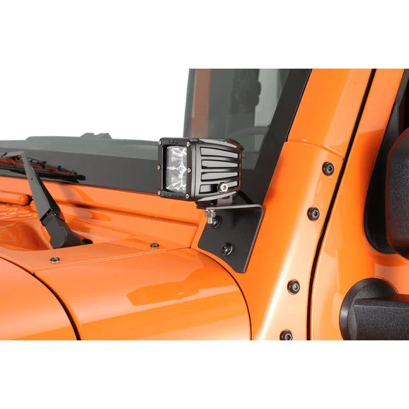 Load image into Gallery viewer, Rigid Industries 40139 A-Pillar Light Mount Kit for 07-18 Jeep Wrangler JK
