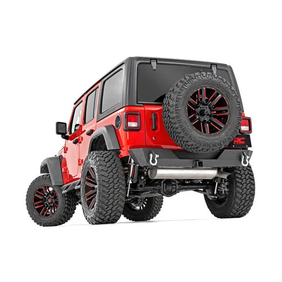 Load image into Gallery viewer, Rough Country Rear Adjustable Vertex Shocks for 18-24 Jeep Wrangler JL
