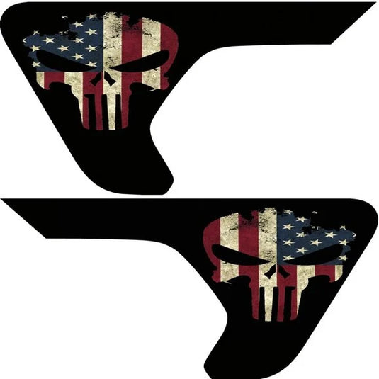 Under The Sun Inserts Side Vent Decals for 18-24 Jeep Wrangler JL & Gladiator JT