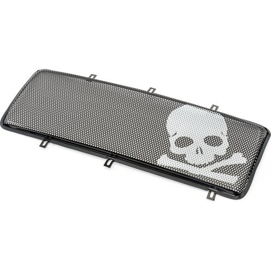 Rugged Ridge 12034.33 Spartan Grille with Skull Mesh Insert Kit for 07-18 Jeep Wrangler JK