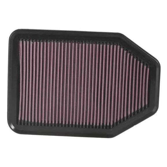 K&N 33-2364 Replacement Air Filter for 07-18 Jeep Wrangler JK with 3.6/3.8L