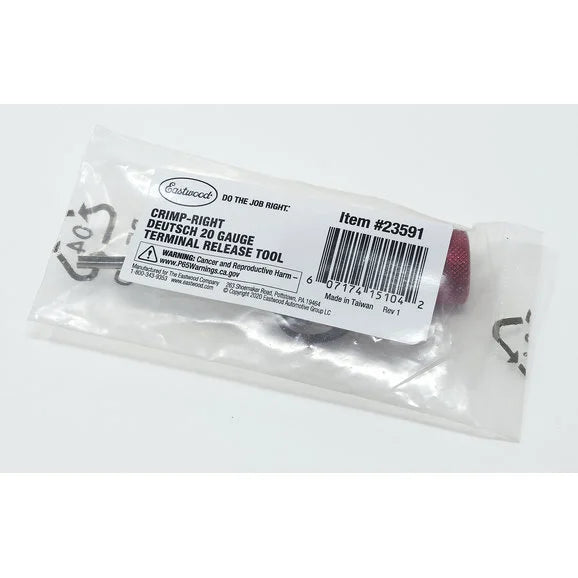 Load image into Gallery viewer, Eastwood 23591 Crimp-Right Deutsch 20 Gauge Terminal Release Tool
