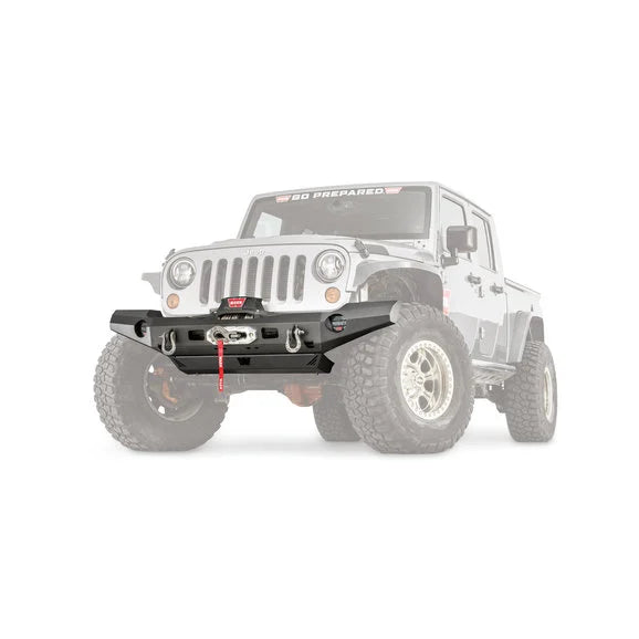 Load image into Gallery viewer, WARN 101420 Elite Series Front Bumper for 07-18 Jeep Wrangler JK
