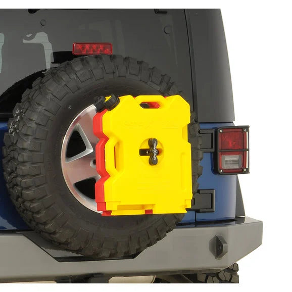 Load image into Gallery viewer, RotopaX 2 Gallon Yellow Diesel Interlocking Fuel Can
