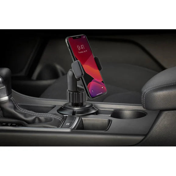 Load image into Gallery viewer, Scosche UHCUPM-SP1 QuickGrip Cup Holder Phone/GPS Mount with Adjustable Arms
