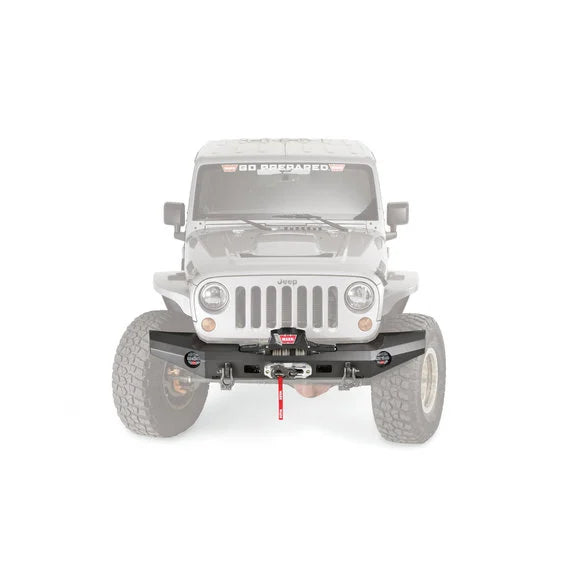 Load image into Gallery viewer, WARN 101420 Elite Series Front Bumper for 07-18 Jeep Wrangler JK
