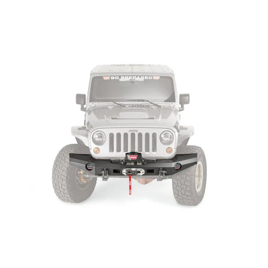 WARN 101420 Elite Series Front Bumper for 07-18 Jeep Wrangler JK