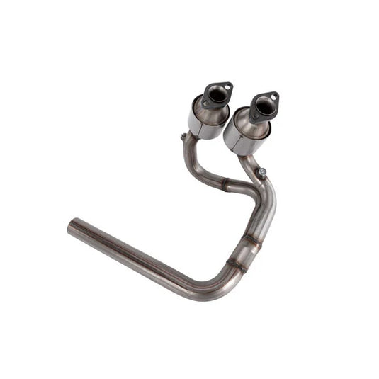 AccuPart Front Exhaust Pipe with Catalytic Converters for 04-06 Jeep Wrangler TJ & Unlimited with 4.0L