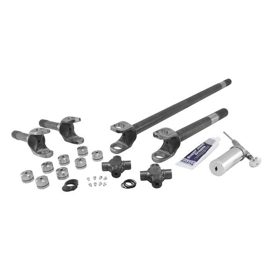 Yukon Gear & Axle 4340 Chromoly Dana 30 Front Axle Kit for 84-06 Jeep Wrangler TJ, LJ, YJ, Cherokee XJ, & Grand Cherokee ZJ/WJ