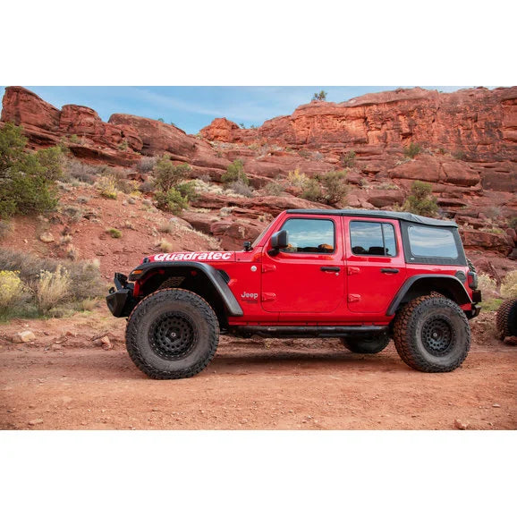 Load image into Gallery viewer, Quadratec 12510 Baja HD Fender Flares for 18-24 Jeep Wrangler JL
