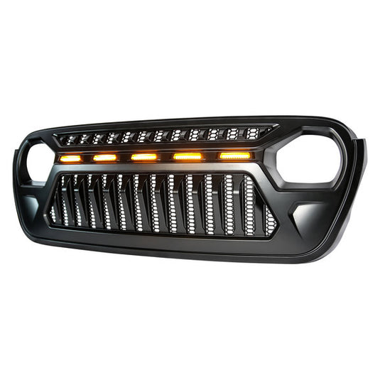 Overtread 19033 Mojave Front Grille for 18-21 Jeep Wrangler JL & Gladiator JT