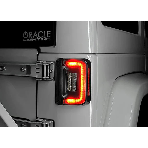 Load image into Gallery viewer, Oracle Lighting 5891-504-T Flush Mount Tail Lights for 07-18 Jeep Wrangler JK
