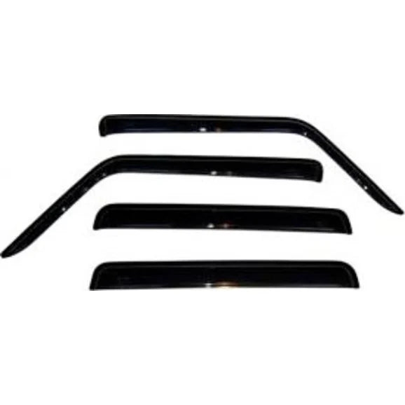 AVS 94117 Ventvisor in Smoke for 06-10 Jeep Commander XK