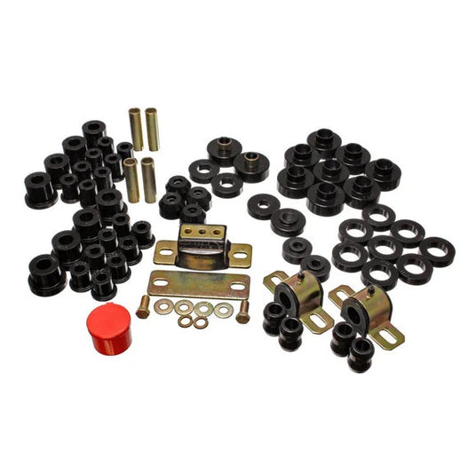 Energy Suspension Complete Hyper-Flex Suspension Bushing Kit for 76-79 Jeep CJ5 and CJ7