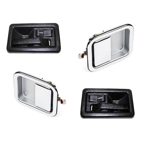 Load image into Gallery viewer, Quadratec Complete Door Handle Kit for 82-95 Jeep CJ &amp; Wrangler YJ, 97-06 Wrangler TJ
