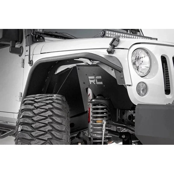 Load image into Gallery viewer, Rough Country 1195 Front Inner Fender Liners for 07-18 Jeep Wrangler JK
