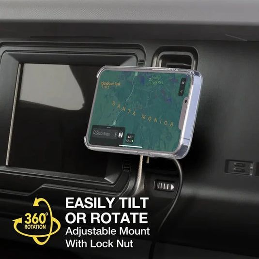 Scosche MagicMount Pro Charge5 Mobile Device Mount for Dash or Vent