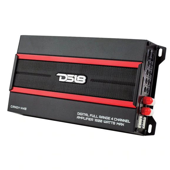 Load image into Gallery viewer, DS18 CANDY-X4B Compact Full-Range Class D 4-Channel Car Amplifier- 1600 Watts
