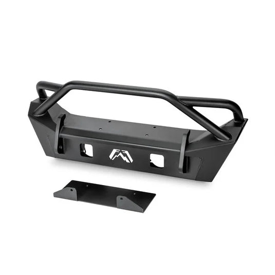 Fab Fours Front Stubby Bumper for 18-22 Jeep Wrangler JL & Gladiator JT