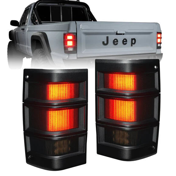 Load image into Gallery viewer, Oracle Lighting LED Tail Lights for 86-92 Jeep Comanche MJ
