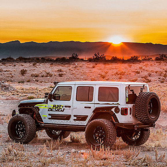 Load image into Gallery viewer, Air Design Door Rocker Moldings for 18-24 Jeep Wrangler JL
