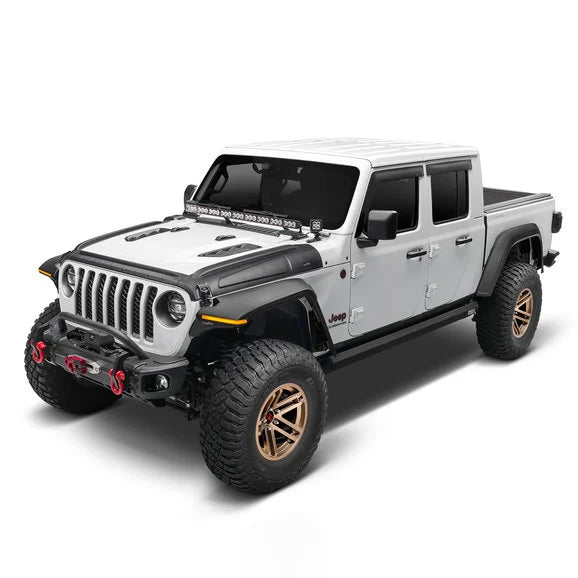 Load image into Gallery viewer, Bushwacker 14131 Trail Armor Hood Armor for 18-24 Jeep Wrangler JL and Gladiator JT
