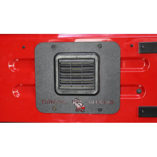 Fishbone Offroad FB31058 Backside Tailgate Cover with Vent Hole for 97-06 Wrangler TJ