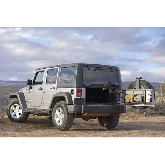 Tuffy Tailgate Lockbox MOLLE Storage for 07-18 Jeep Wrangler JK