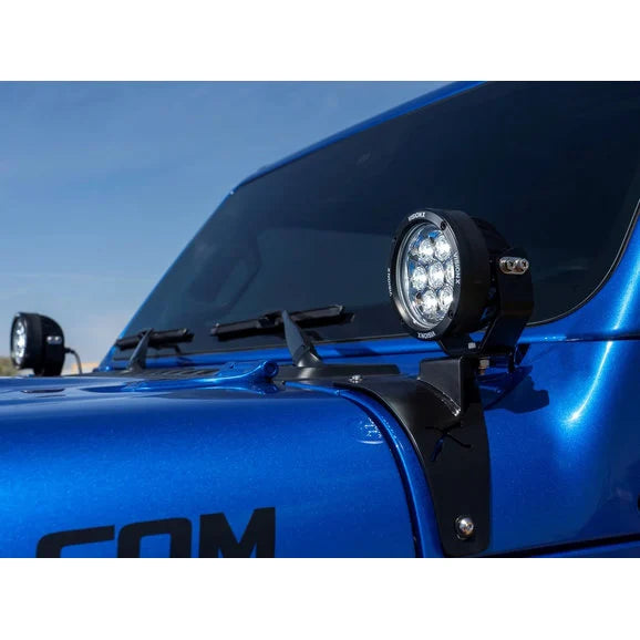 Load image into Gallery viewer, Vision X CG2 LED Light Canons &amp; Bracket Kit for 18-24 Jeep Wrangler JL &amp; Gladiator JT
