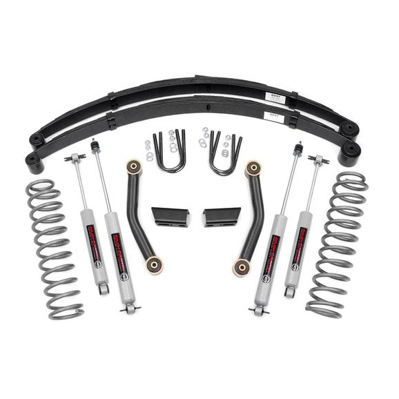 Load image into Gallery viewer, Rough Country 3in Series II Suspension Lift Kit for 84-01 Jeep Cherokee XJ
