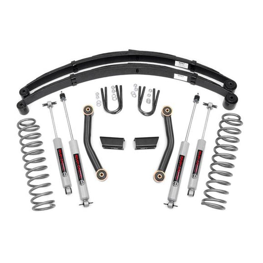 Rough Country 3in Series II Suspension Lift Kit for 84-01 Jeep Cherokee XJ