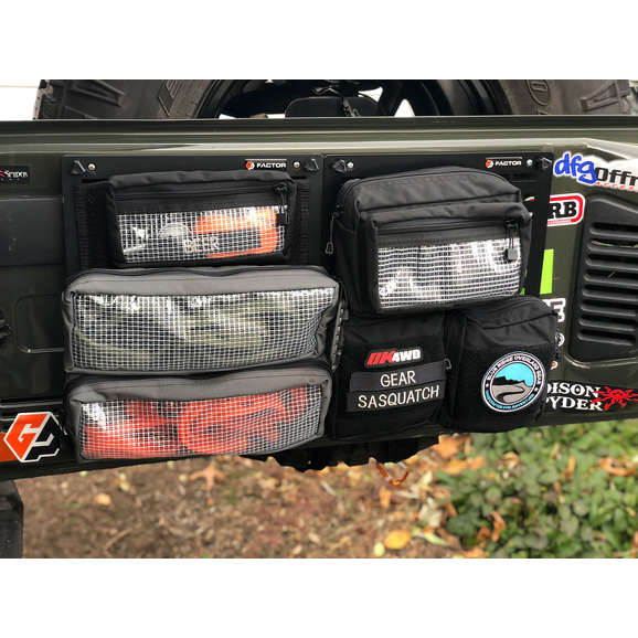 Load image into Gallery viewer, GP Factor Tailgate MOLLE Panels for 07-18 Jeep Wrangler JK
