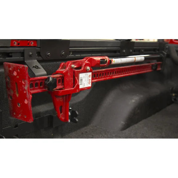 Load image into Gallery viewer, Rugged Ridge 11586.09 Bed Rail Off Road Jack Mount for 20-21 Jeep Gladiator JT
