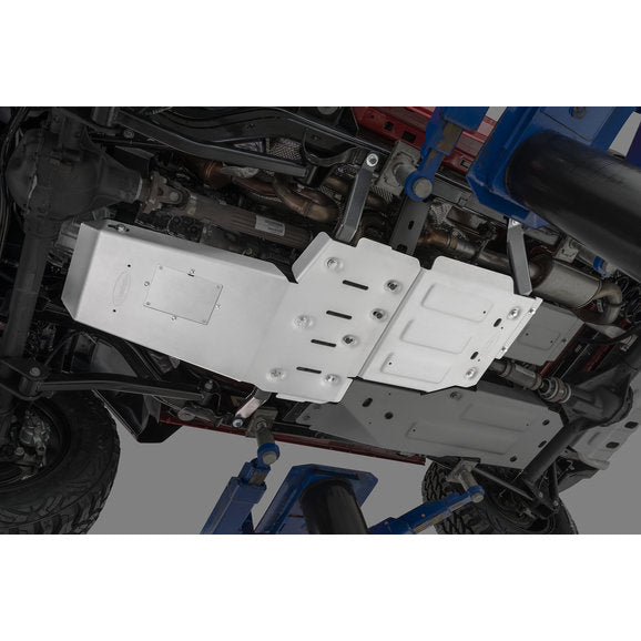 Quadratec Aluminum Modular Engine & Transmission, and Transfer Case Skid Plates for 07-18 Jeep Wrangler JK