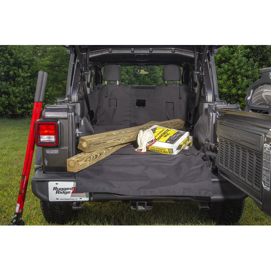 Rugged Ridge 13260.13 C3 Rear Cargo Cover for 18-24 Jeep Wrangler JL Unlimited