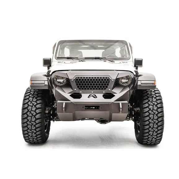 Load image into Gallery viewer, Fab Fours GR4650-1 Front Grumper for 18-20 Jeep Wrangler JL &amp; Gladiator JT
