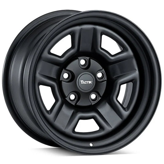 TACTIK 5 Spoke Classic Wheel in 17x9 with 5.25in Backspace for 07-24 Jeep Wrangler JL, JK and Gladiator JT