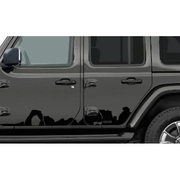 Load image into Gallery viewer, Mopar 82215730 Mountain Side Graphic for 18-24 Jeep Wrangler JL
