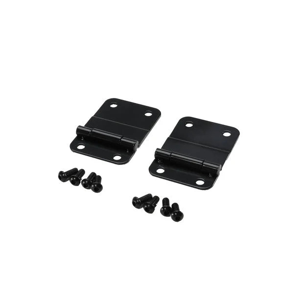 OMIX 11207.01 OE Tailgate Hinge Set in Black for 76-86 Jeep CJ7